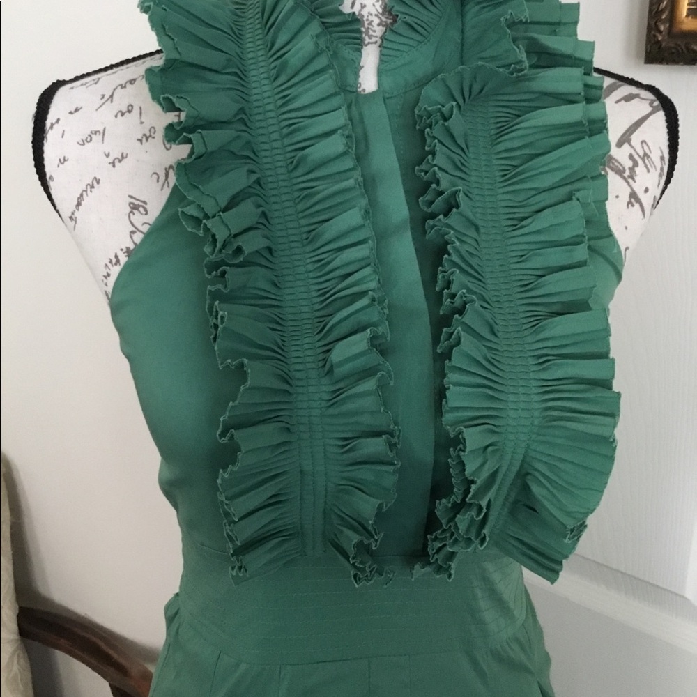 Green BCBGMaxazria dress - Picture 3 of 6
